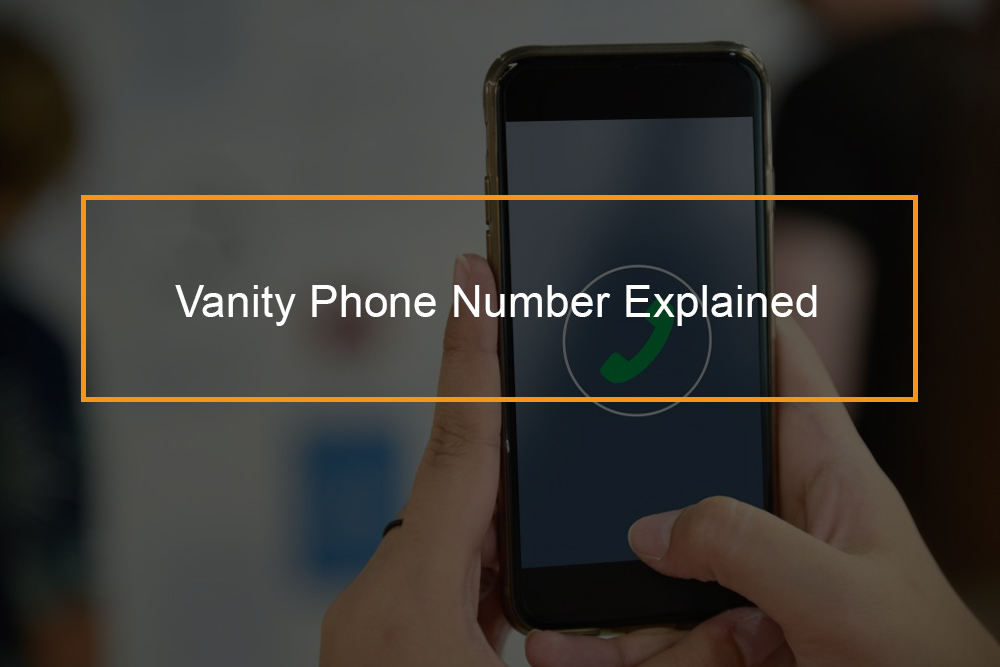 How do you call a vanity number? - FlashMob Computing