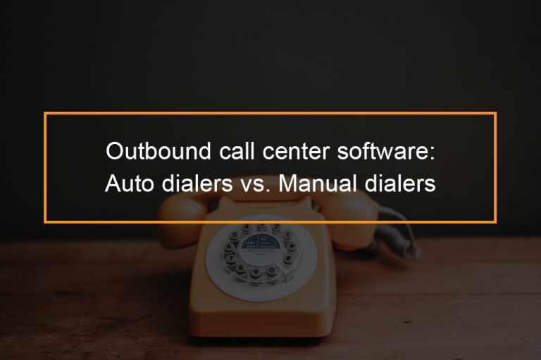 Understanding the major difference between auto dialer software and