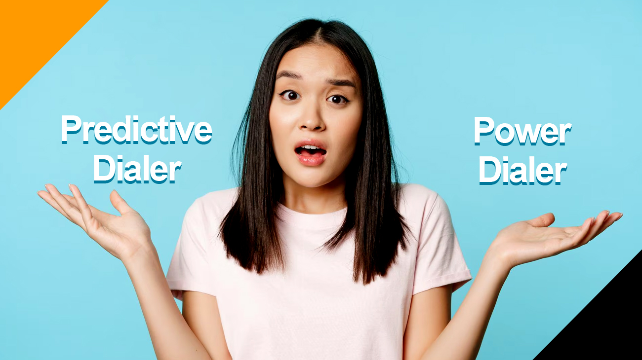 What is the difference between a predictive dialer and power dialer